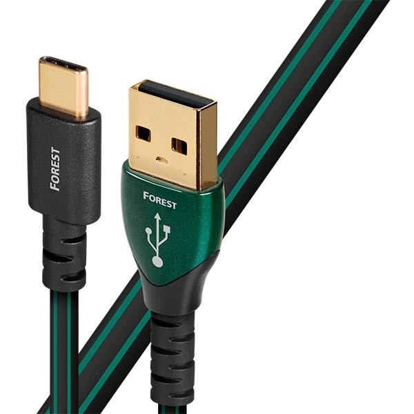 Läs mer om AudioQuest Forest USB-A to USB-C USB-kabel