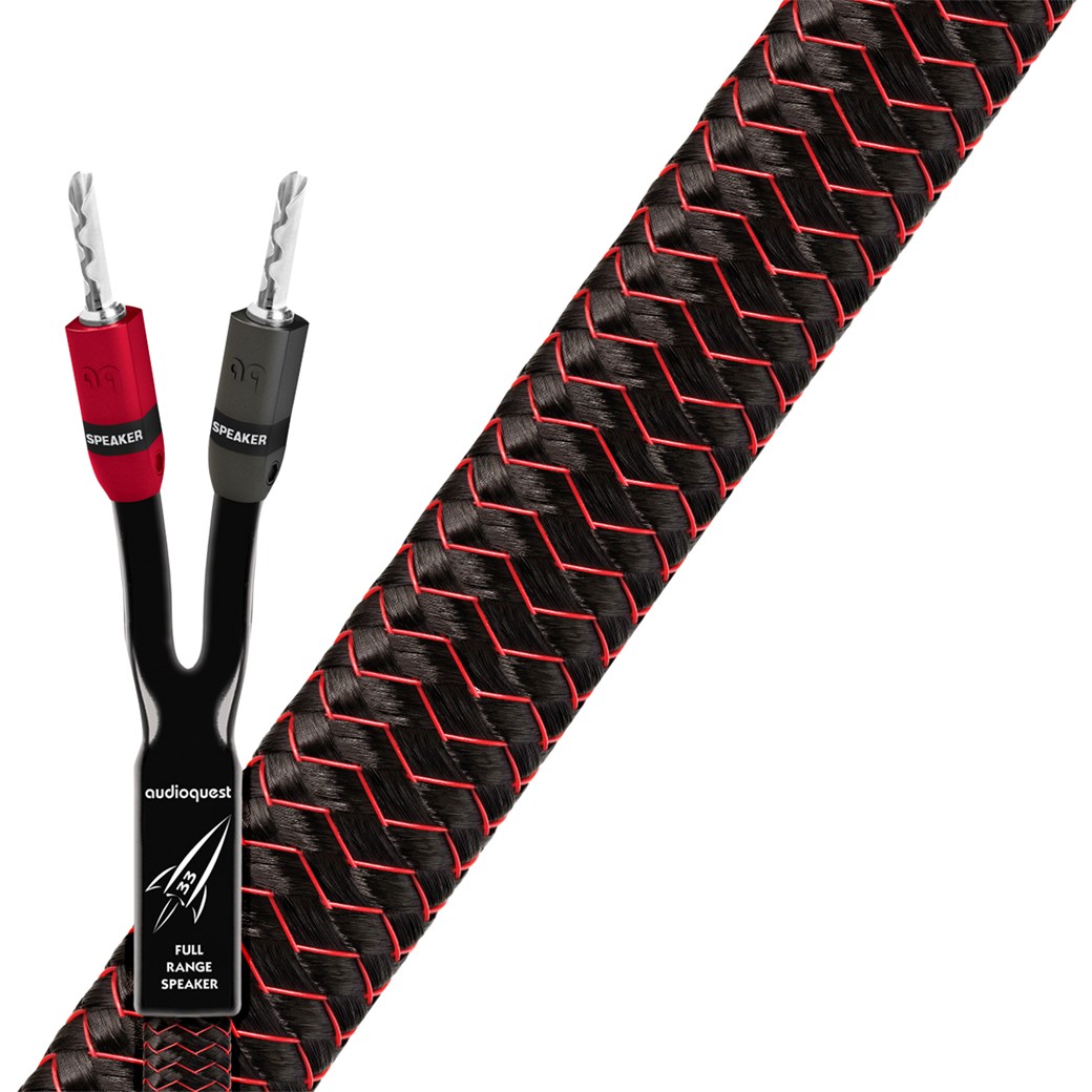 AudioQuest Rocket 33 Single-Wire Høyttalerkabel