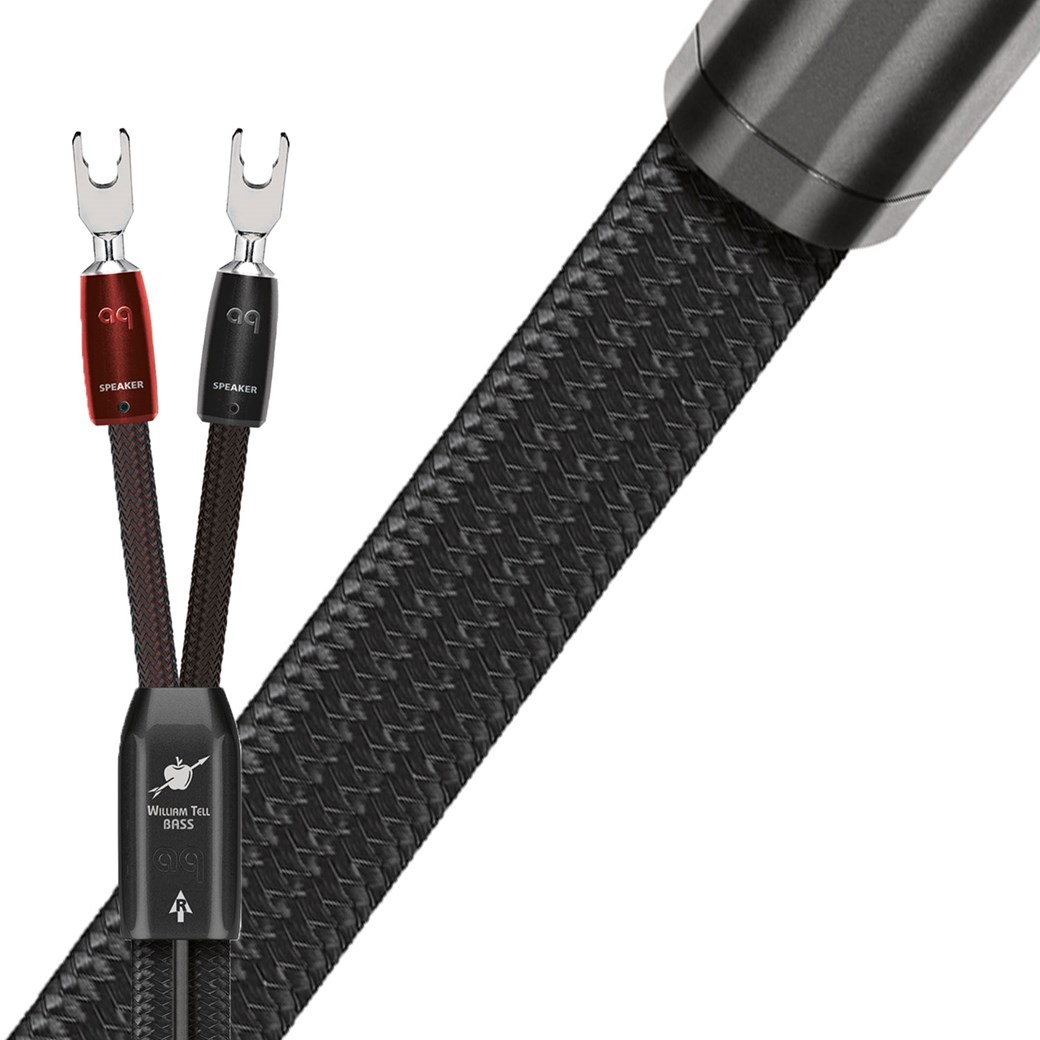 AudioQuest William Tell BASS (Spade) Lautsprecherkabel