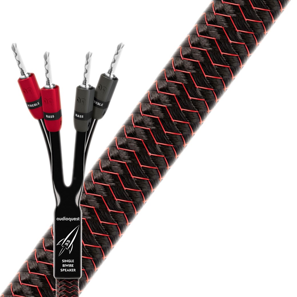 AudioQuest Rocket33 Bi-Wire Højtalerkabel