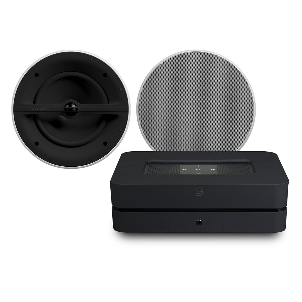 Bluesound Bluesound Powernode 2i (HDMI) + CCM362 + Phantom Backbox Uni 25L Högtalarsystem Högtalarsystem