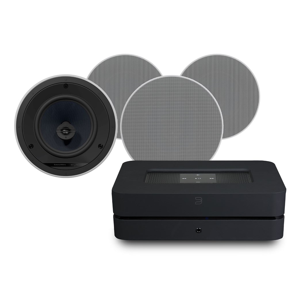 Bluesound Bluesound Powernode 2i (HDMI) + CCM683 + Phantom Backbox 25L Högtalarsystem Högtalarsystem